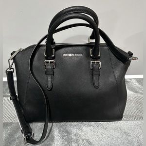 Michael Kors Satchel (Crossbody) Bag/ Purse- Black